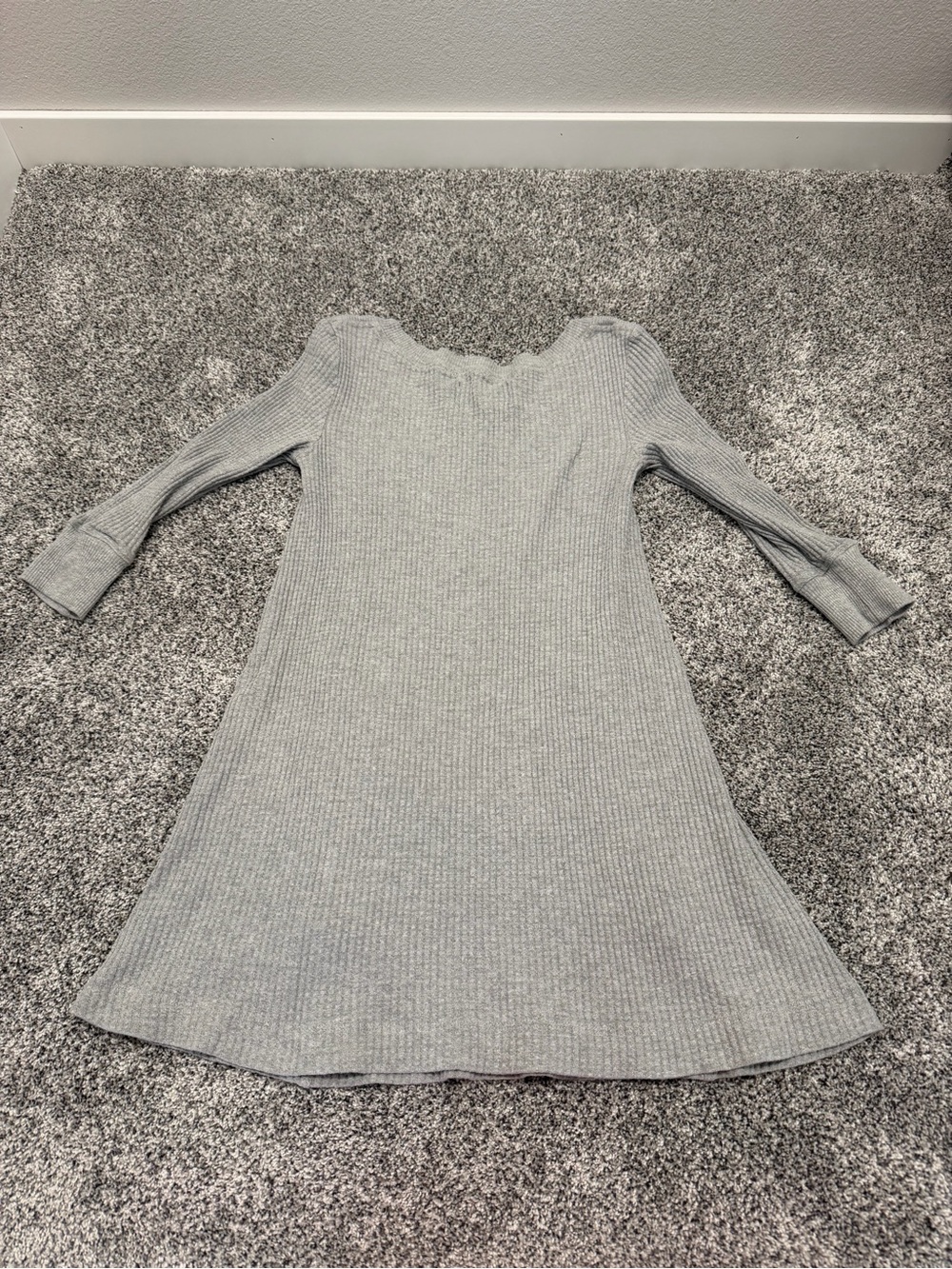 Ribbed sweater dress Monday Tuesday Wednesday Thursday Friday Saturday Sunday - Picture 2 of 4